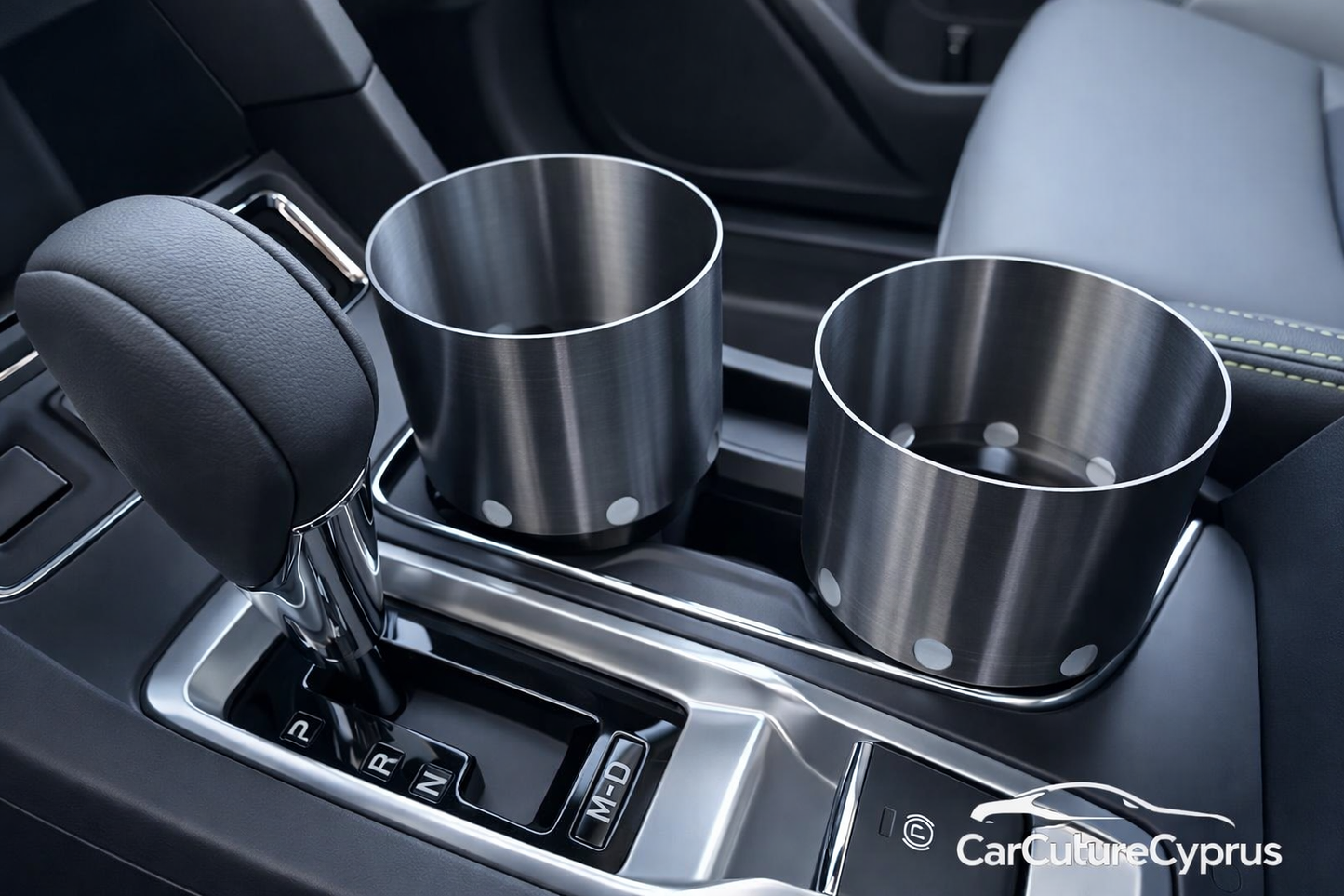 Subaru Ascent 40oz Cup Holder Inserts Set 2023–2024 | Large Bottle Adapter |