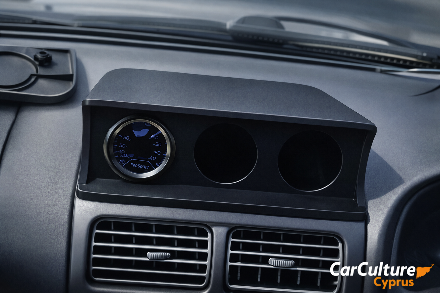 Subaru Impreza WRX GC8 Triple Gauge Pod – Top Dash Cubby Mount (52mm)