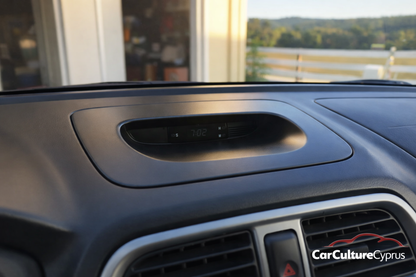 Subaru Impreza Bug Eye Dash Clock Panel Insert | 3D Printed Dashboard Trim | 2002–2005