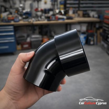 Volvo T5 Cold Air Intake Pod Filter Adapter 80mm to 77mm – Angled Airbox Conversion
