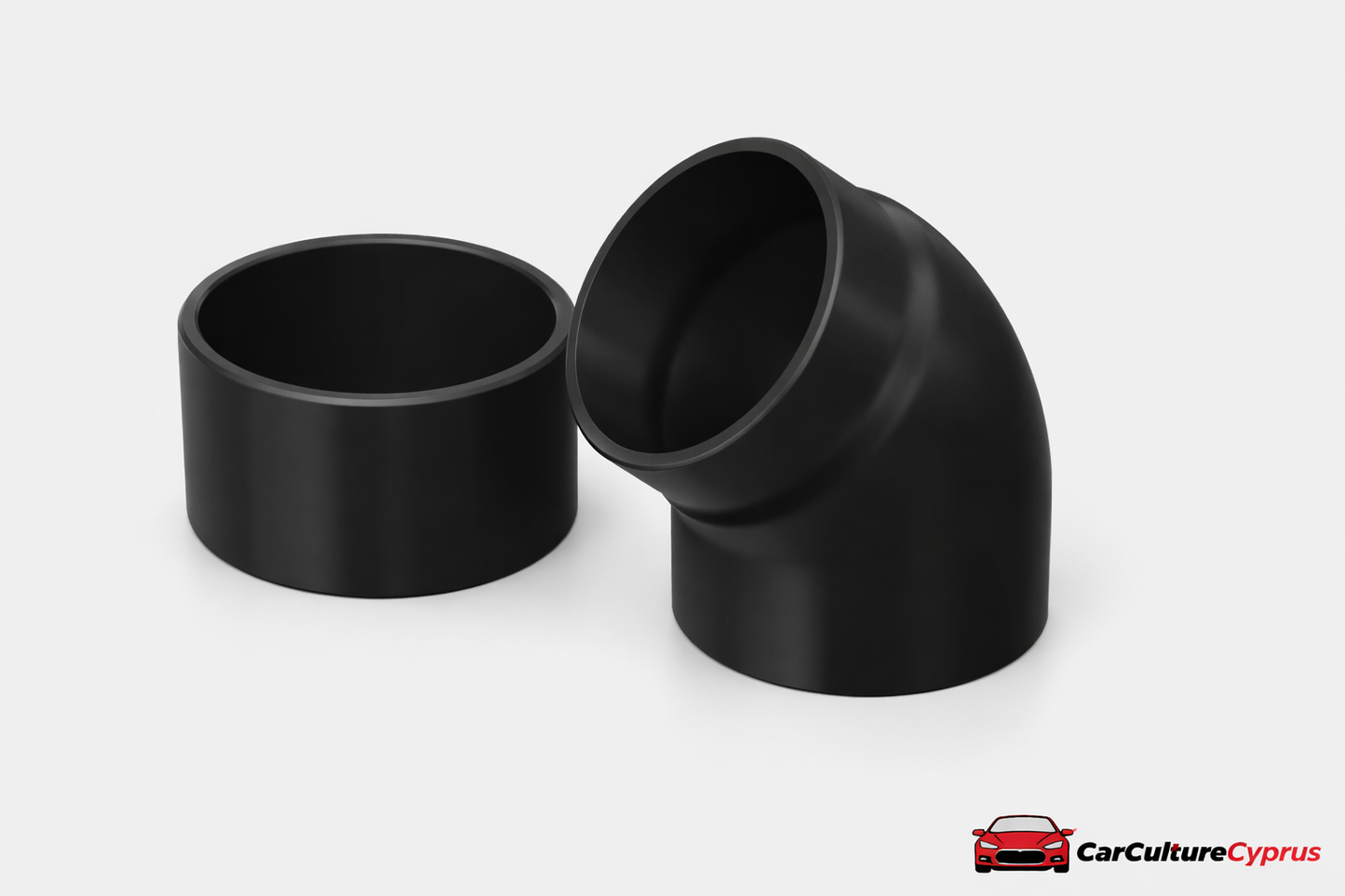 Volvo T5 Cold Air Intake Pod Filter Adapter 80mm to 77mm – Angled Airbox Conversion
