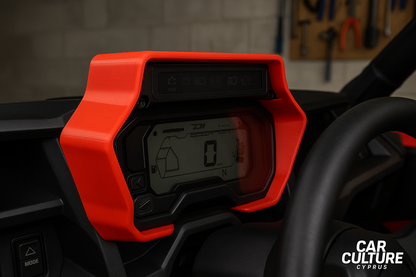Honda Talon Gauge Relocation Kit | Meter Mount + Blocker Plates | Live Valve / 5-Switch / Blank Options