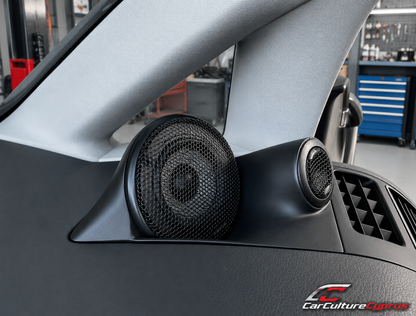 Volkswagen Touran 3 Way Speaker Dash Mount Set for Aftermarket Audio Upgrade