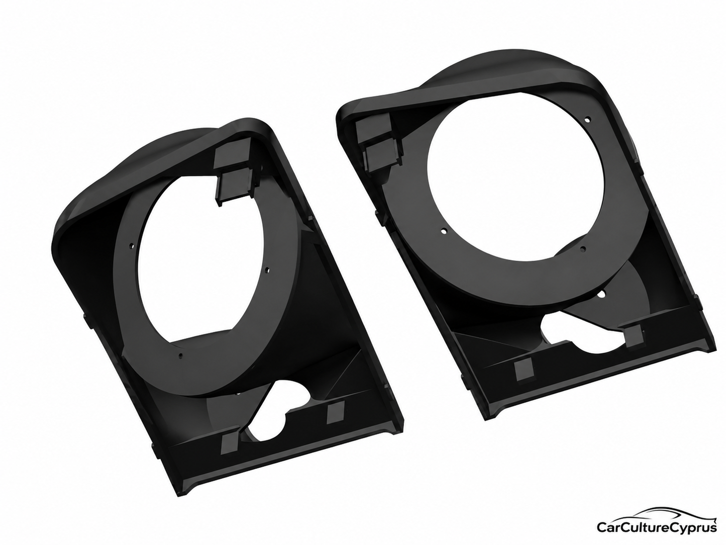 Volkswagen Touran 3 Way Speaker Dash Mount Set for Aftermarket Audio Upgrade