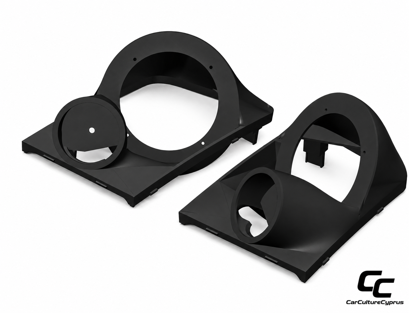 Volkswagen Touran 3 Way Speaker Dash Mount Set for Aftermarket Audio Upgrade