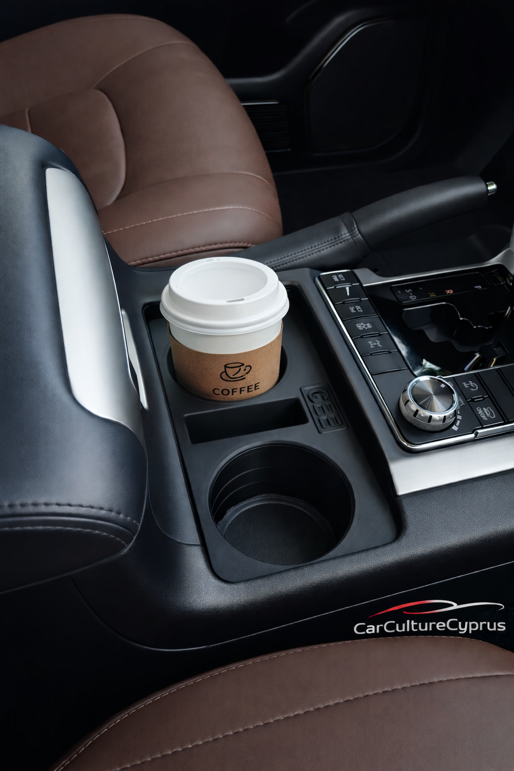 Toyota Land Cruiser 200 Modified Center Console Cup Holder Insert