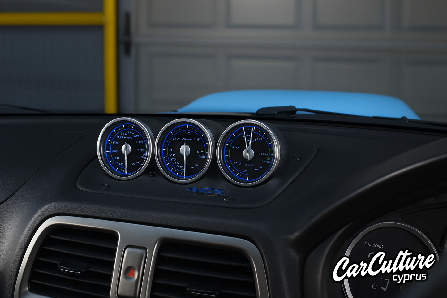 Subaru Impreza WRX STI 2002–2007 Triple Gauge Dash Pod | 52mm or 60mm