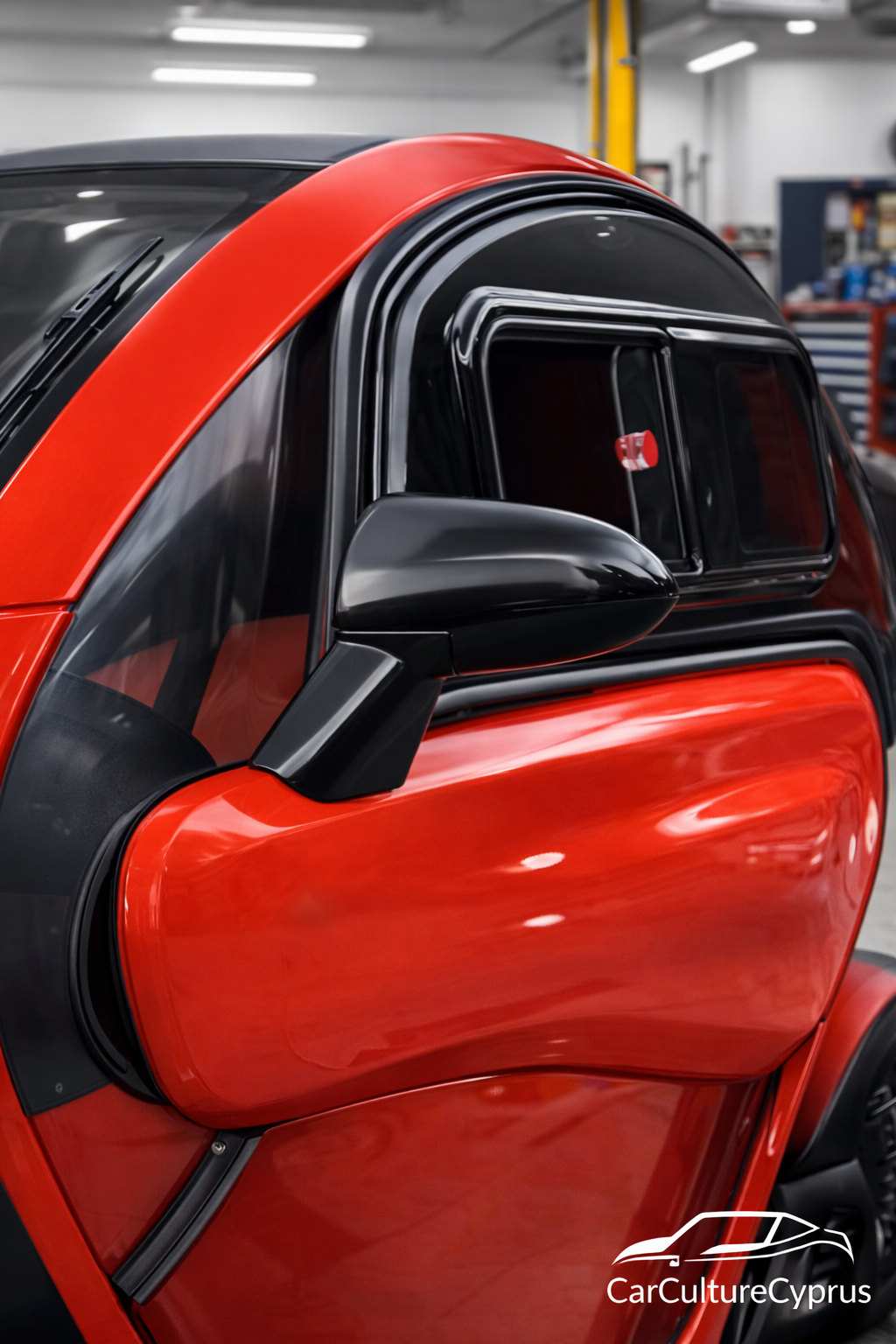 Renault Twizy Mirror Cover Lower Part Replacement – Left / Right / Pair – Exterior Side Mirror Trim