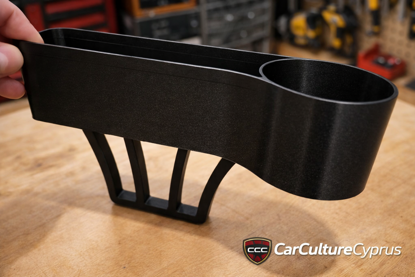Car Seat Gap Filler Storage Caddy – Left / Right Side – Seat to Console Organizer Pocket