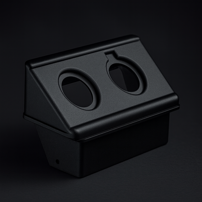 VW Vanagon Ashtray Replacement Console — 2-Slot or 3-Slot Version