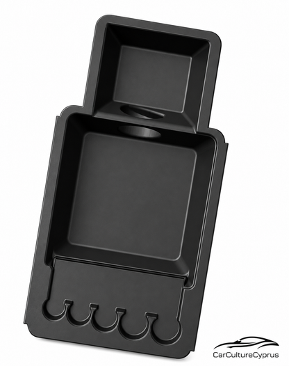 Chevrolet Volt Gen 2 Center Console Organizer Insert – Storage Tray with Coin Holder