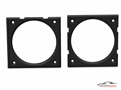 Volvo 240 Door Speaker Adapter Pair – 4" for OEM Grille