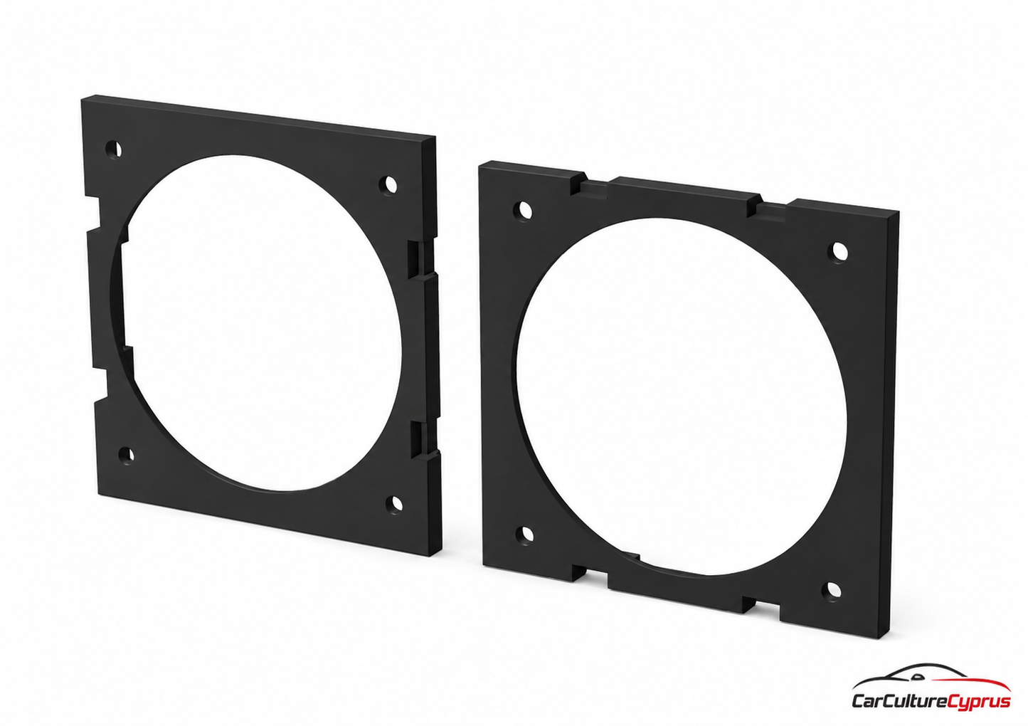 Volvo 240 Door Speaker Adapter Pair – 4" for OEM Grille