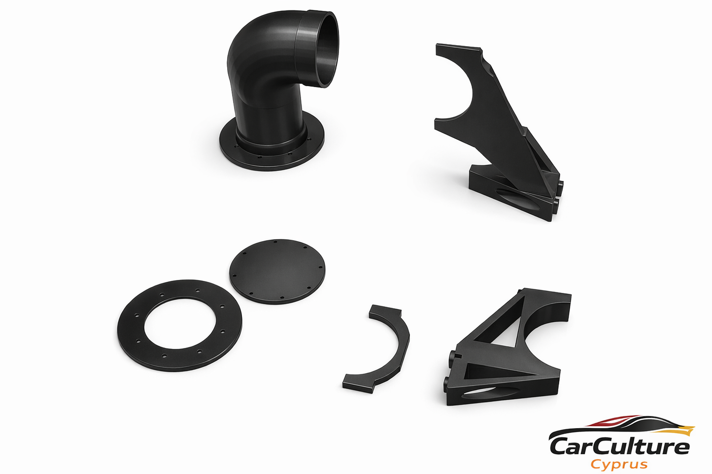 VW 1.0-1.5 TSI Custom Intake Kit – Turbo Air Filter & Mount System