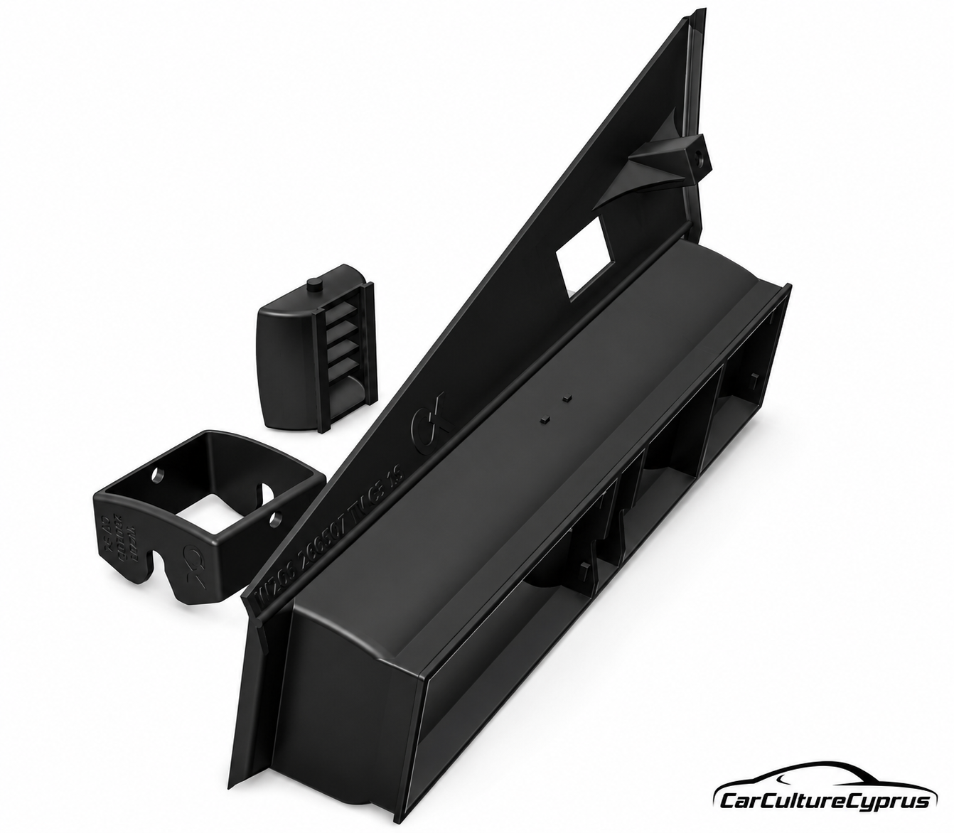 Mercedes W201 Ventilation Triangle with Single 52mm Gauge Holder