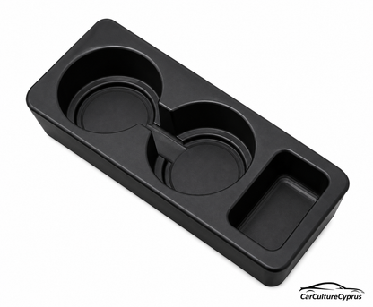 Mercedes-Benz 190E W201 Cup Holder Insert – 2 Cup Center Console Organizer (2 Versions)