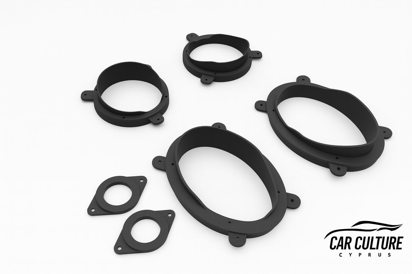 2022 Subaru WRX Speaker Mounts – Front, Rear & Tweeter Adapters | 6.5" Speaker Upgrade Brackets