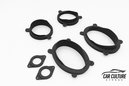 2022 Subaru WRX Speaker Mounts – Front, Rear & Tweeter Adapters | 6.5" Speaker Upgrade Brackets