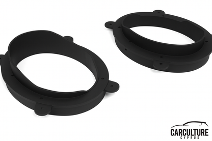 2022 Subaru WRX Speaker Mounts – Front, Rear & Tweeter Adapters | 6.5" Speaker Upgrade Brackets